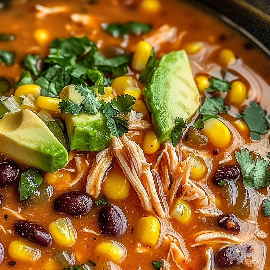Chicken Enchilada Soup