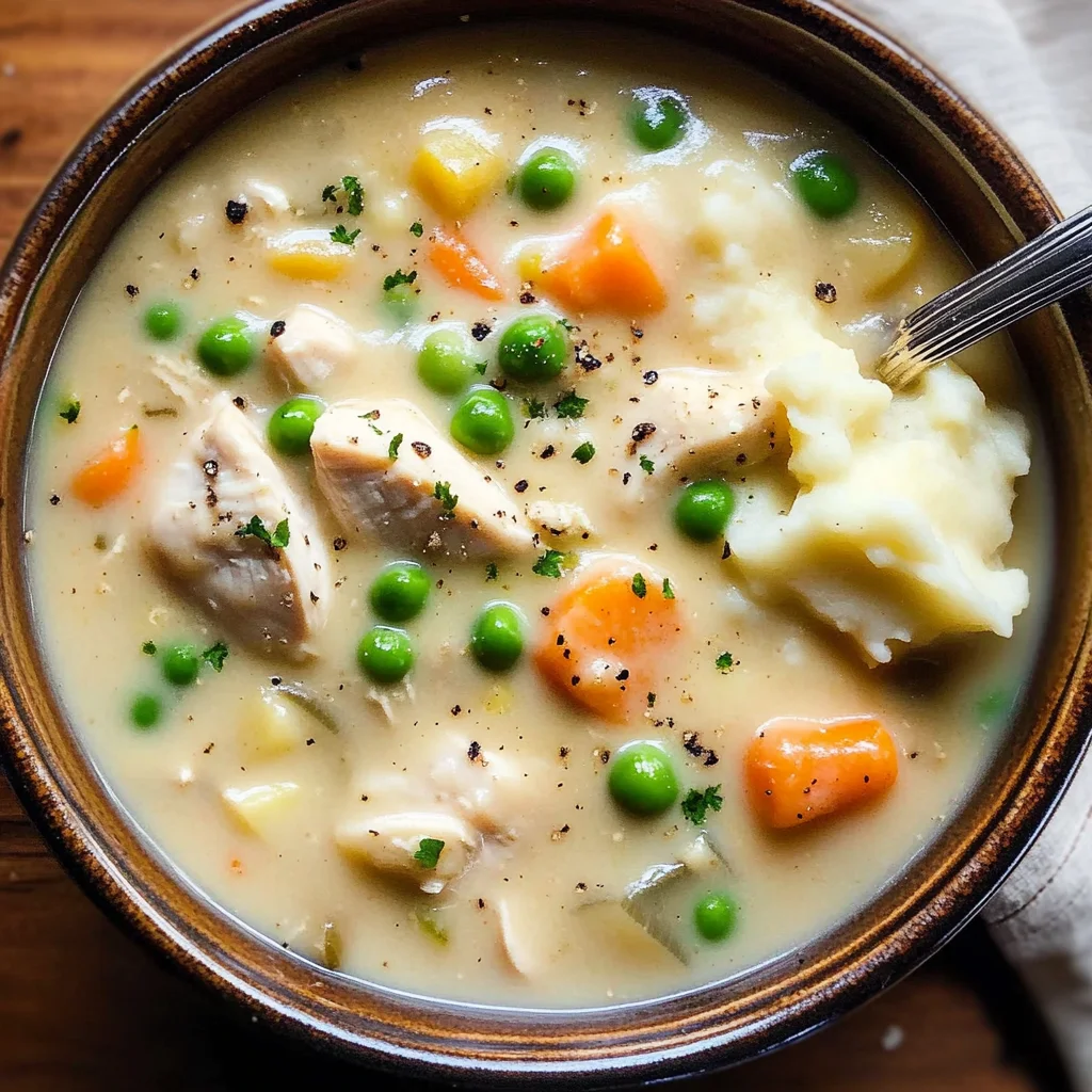 Chicken Pot Pie Soup