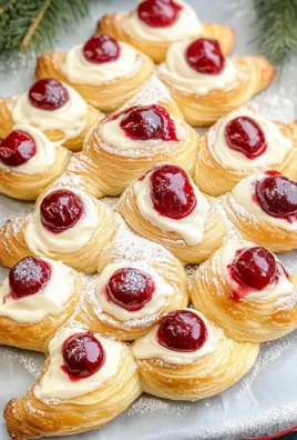 Christmas Tree Cream Cheese Danish