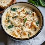 Creamy Chicken Lasagna Soup