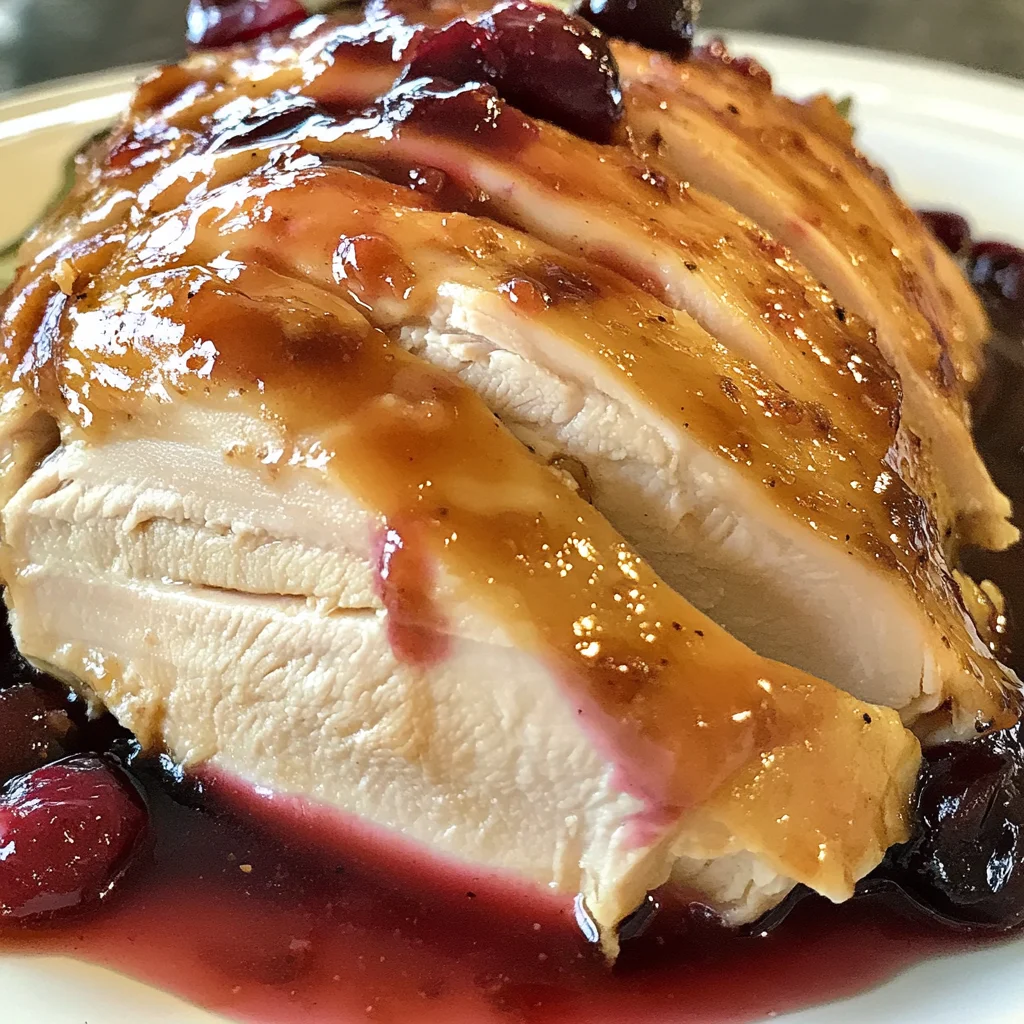 Crock Pot Cranberry Turkey Breast