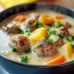 Delicious Swedish Meatball Soup Recipe
