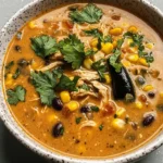 Easy Chicken, Poblano, and Black Bean Soup (Small Batch)