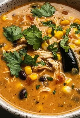 Easy Chicken, Poblano, and Black Bean Soup (Small Batch)