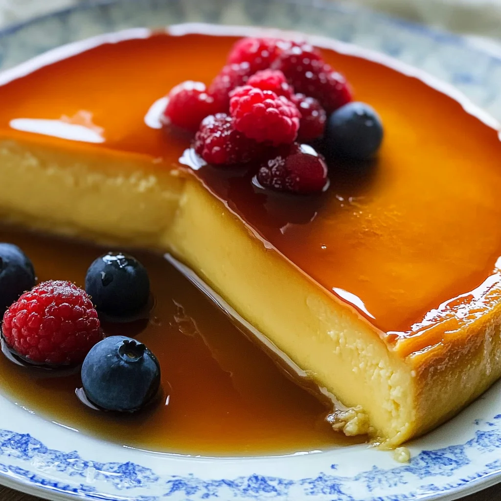 Flan Recipe
