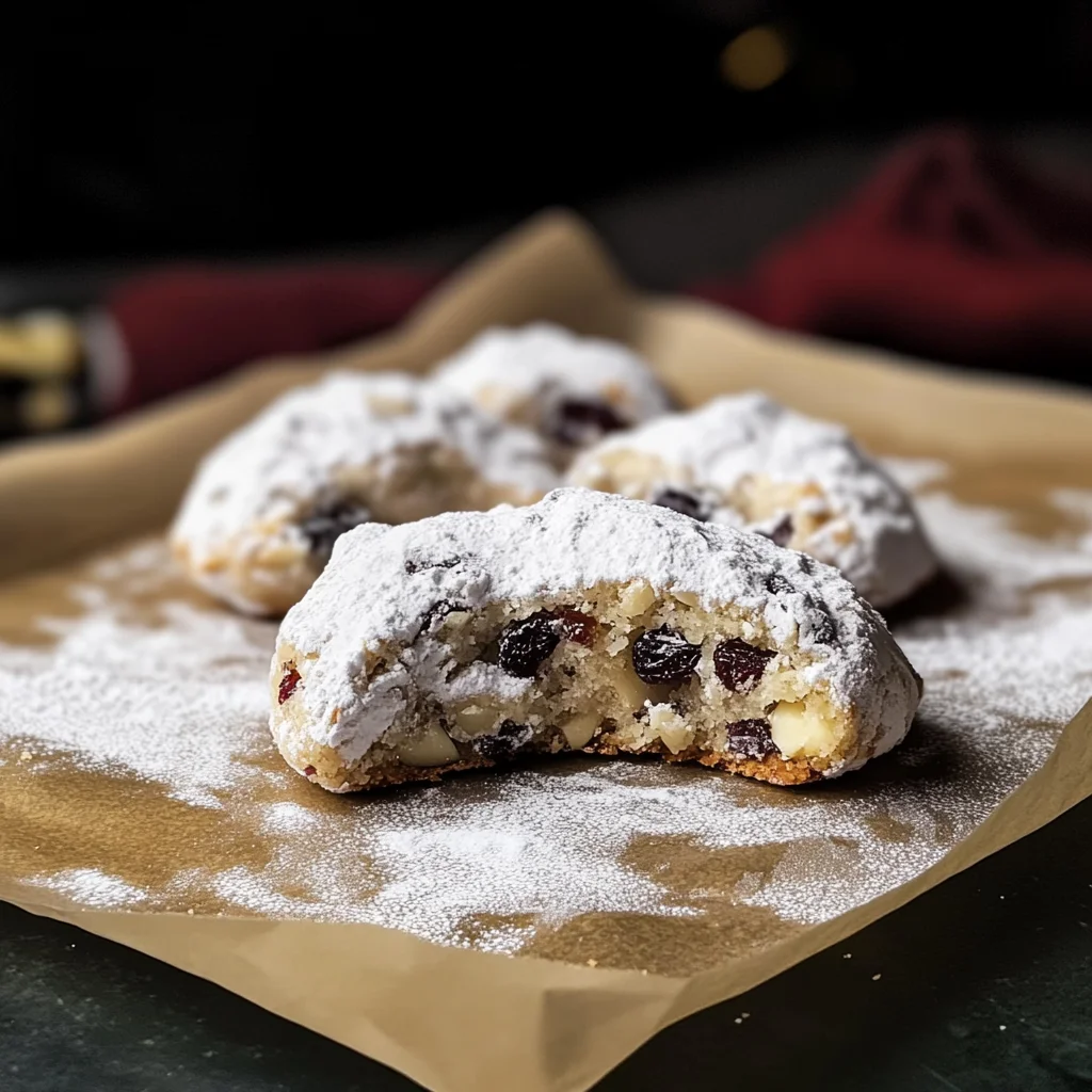 German Stollen Cookies