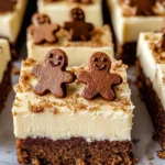 Gingerbread Cheesecake Bars