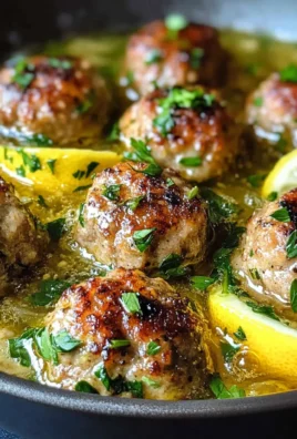 Greek Meatballs in Lemon Sauce
