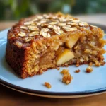 Healthy Oatmeal Apple Cake