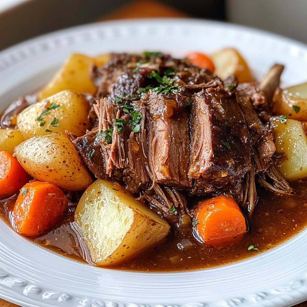 How To Make 5-Star Pot Roast Slow Cooker Fast & Easy