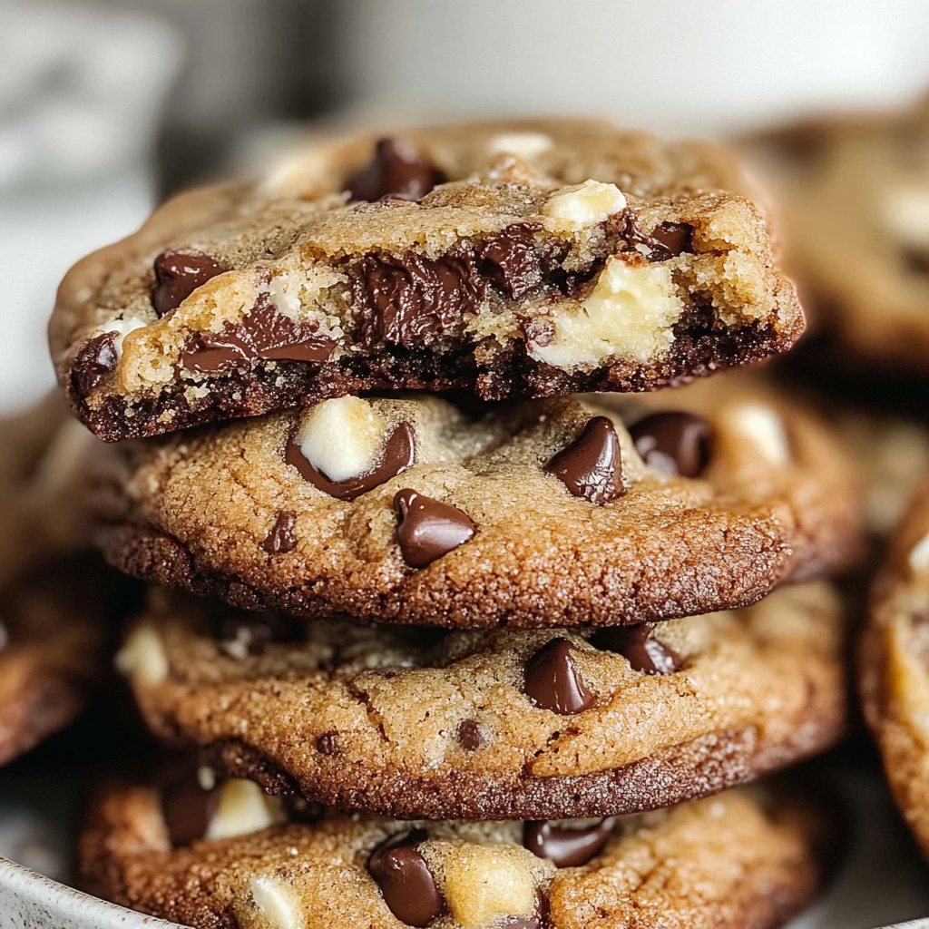 Inside Out Chocolate Chip Cookies