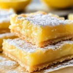 Lemon Bars (with Shortbread Crust!)