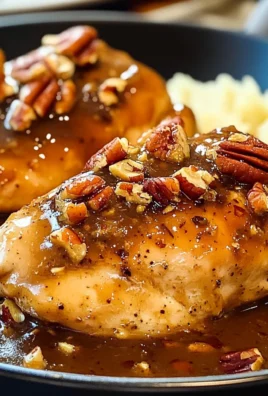 Maple Bourbon Pecan Chicken