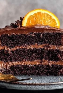 Moist Chocolate Orange Cake