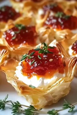 Quick Pepper Jelly Cream Cheese Appetizer Dip and Bites