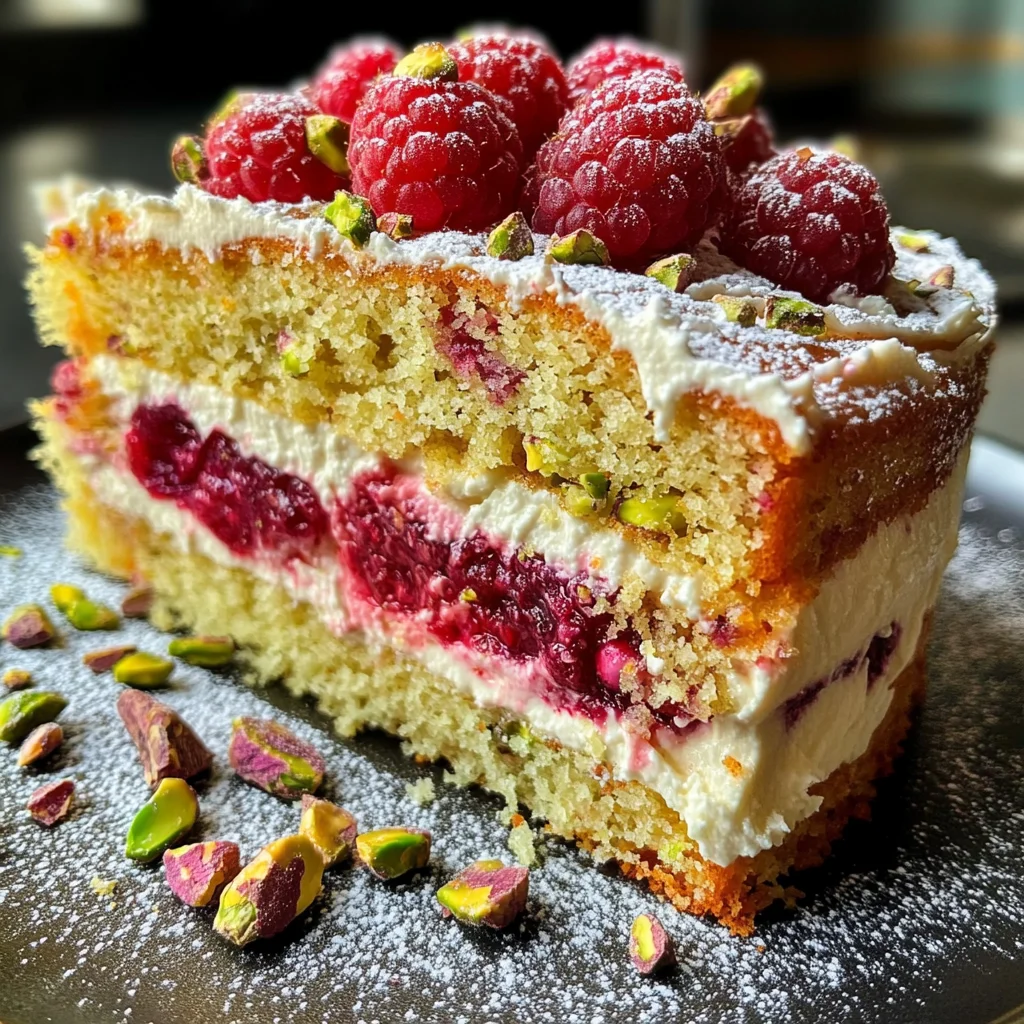 Raspberry Orange Pistachio Ricotta Cake: A Flavor Delight