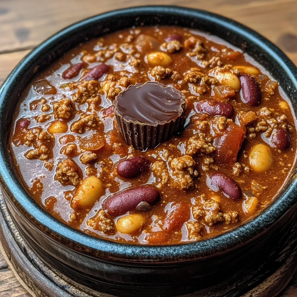 Reese's Peanut Butter Cup Chili