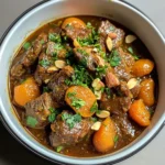 Slow Cooker Moroccan Lamb Tagine with Apricots