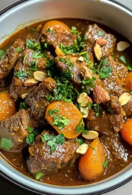 Slow Cooker Moroccan Lamb Tagine with Apricots