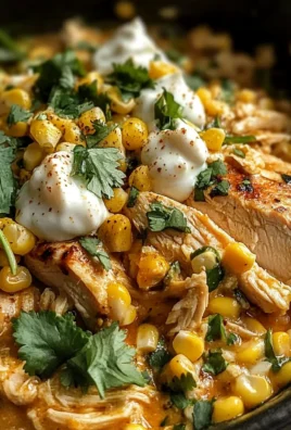 Slow Cooker Street Corn Chicken: Creamy, Zesty, and Effortless Dinner Magic