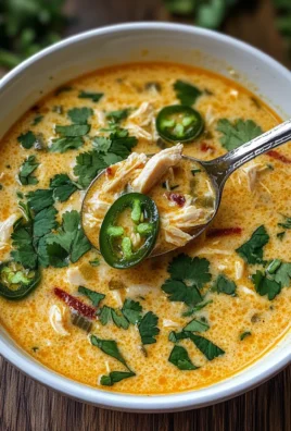 Spicy Jalapeño Popper Chicken Soup