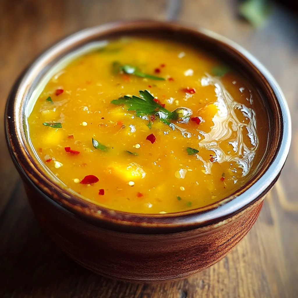 Sweet Spicy Mango Dressing