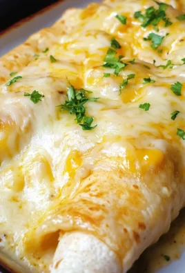 White Chicken Enchiladas