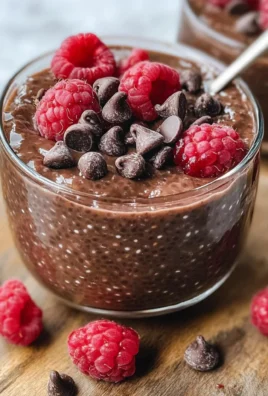4-Ingredient Chocolate Chia Pudding