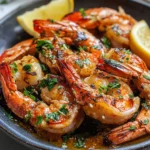 BBQ Grilled Prawns with Garlic, Lemon & Chilli