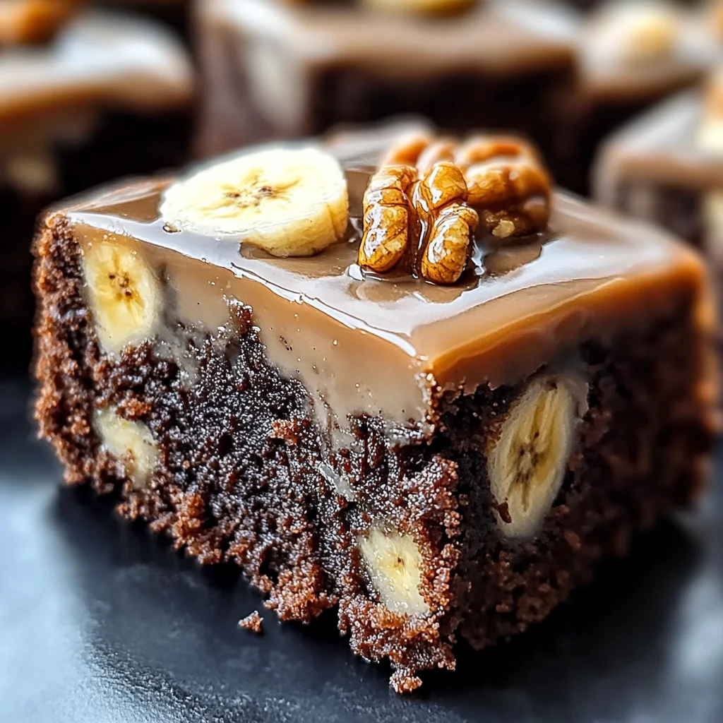 Banana Bread Brownies: Decadent Comfort You Can't Resist