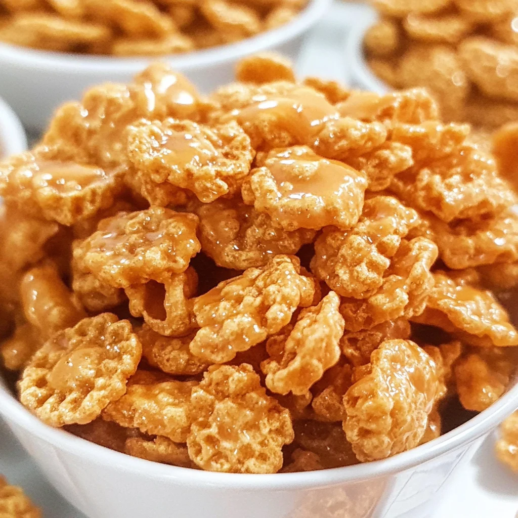 Best Easy Caramel Crispix Recipe