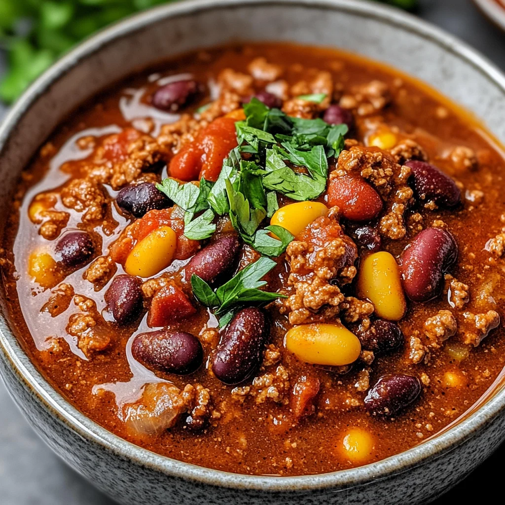 Best Ground Beef Stovetop Chili