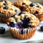Blueberry Oat Greek Yogurt Muffins: Easy, Healthy Indulgence