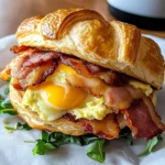 Breakfast Croissant Sandwich Recipe
