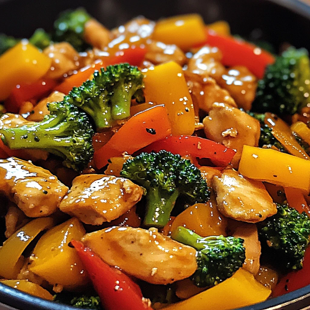 Chicken Stir Fry with Vegetables