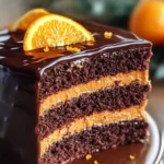Chocolate Orange Layer Cake with Ganache: A Delightful Recipe!