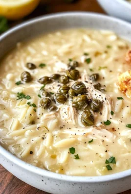 Creamy Lemon Chicken Orzo Soup