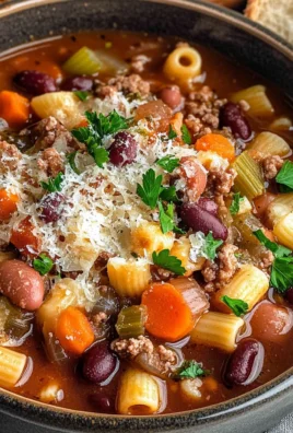 Crock pot Pasta Fagioli