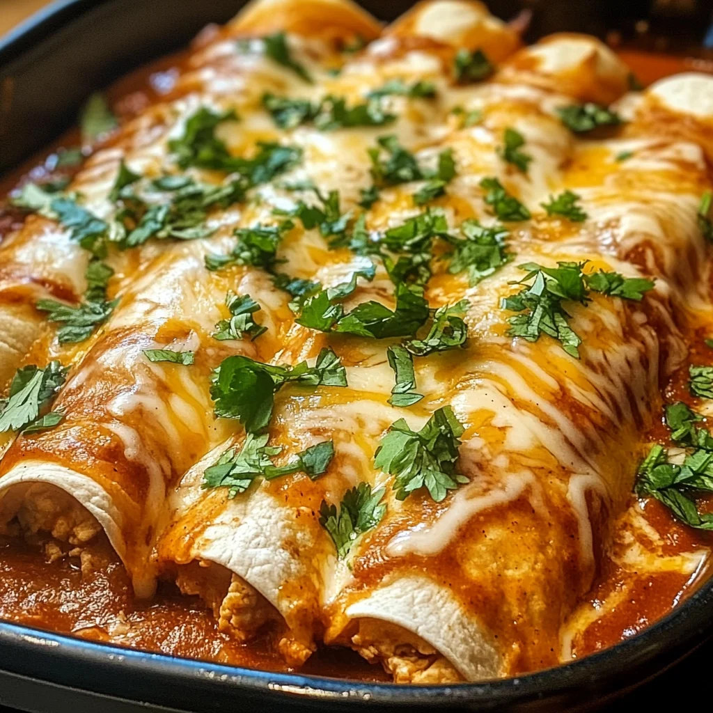Delicious Chicken Enchiladas