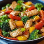 Delicious Chicken Stir-Fry with Fresh Vegetables
