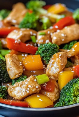 Delicious Chicken Stir-Fry with Fresh Vegetables