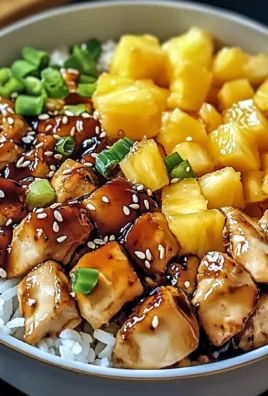 Delicious Teriyaki Chicken and Pineapple Bowls in 30 Minutes