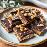 Easy Date Snickers Bars (Healthy Dessert Recipe)