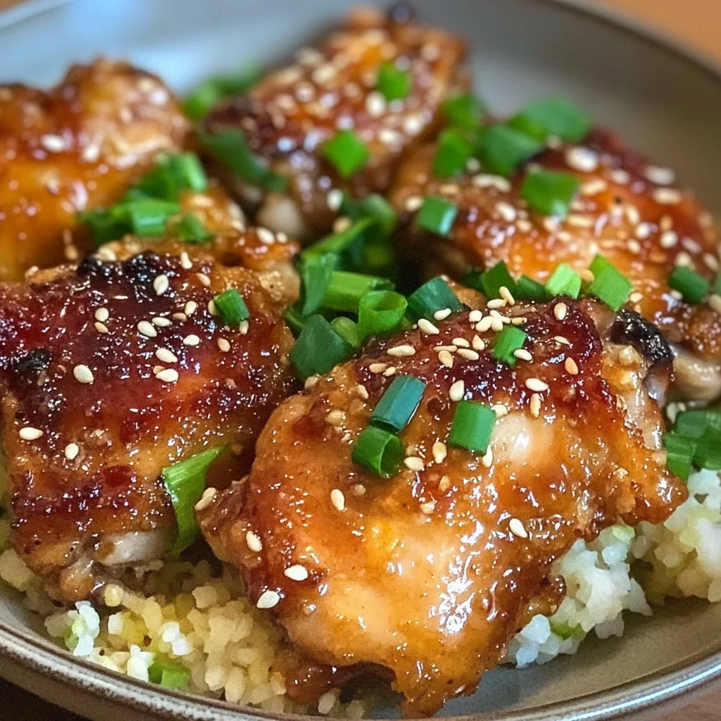Easy Soy Garlic Chicken Thighs