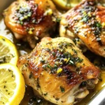 Greek Lemon Chicken Thighs