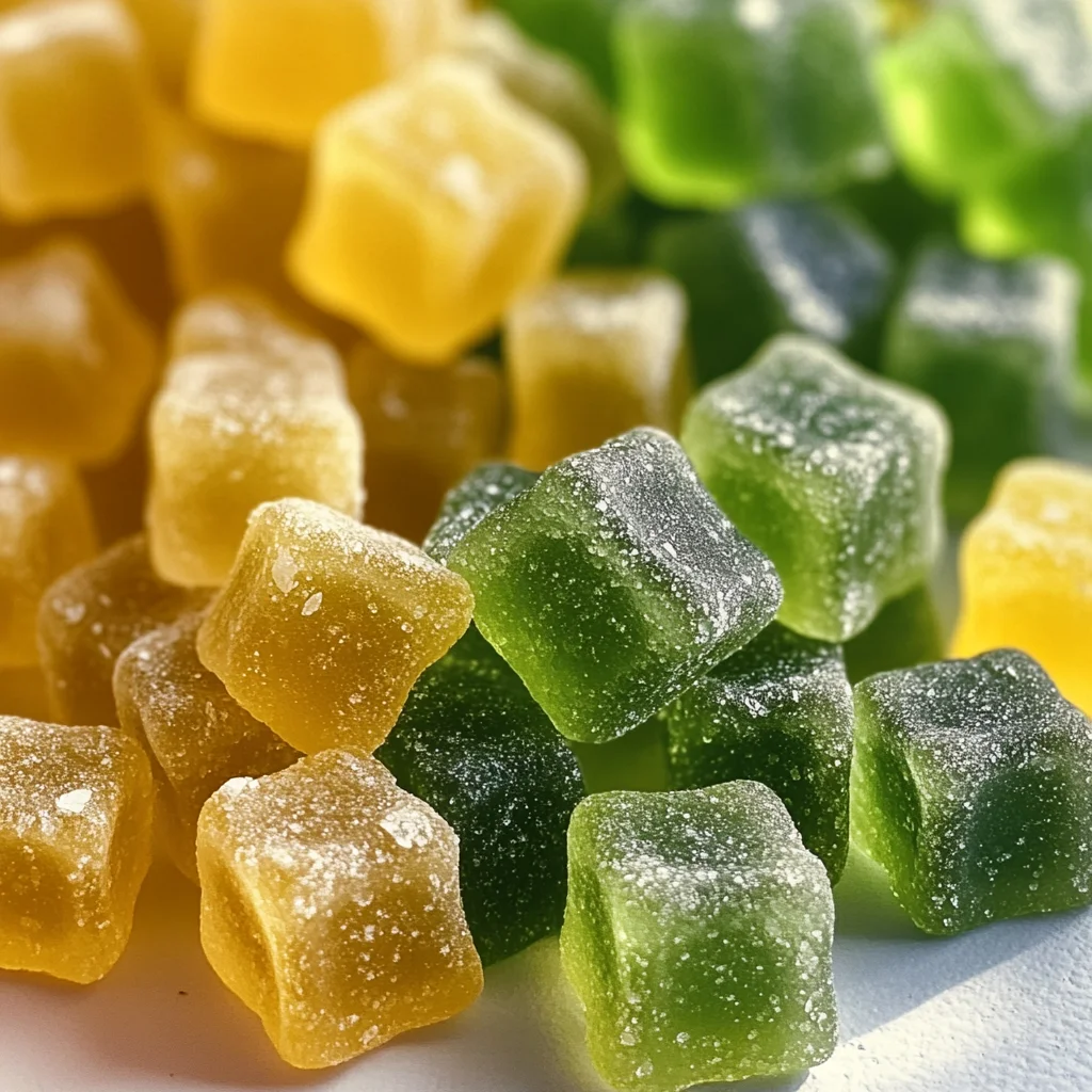 Green Tea, Lemon & Ginger Gummies