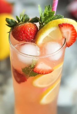 Homemade Strawberry Lemonade