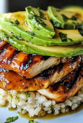 Honey Lime Chicken & Avocado Rice Stack for Easy Meal Prep