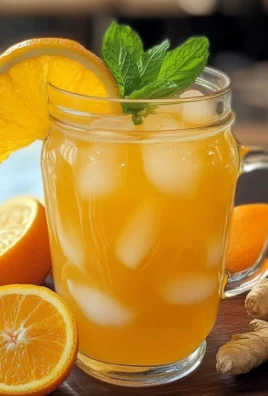 Iced Orange Ginger Green Tea