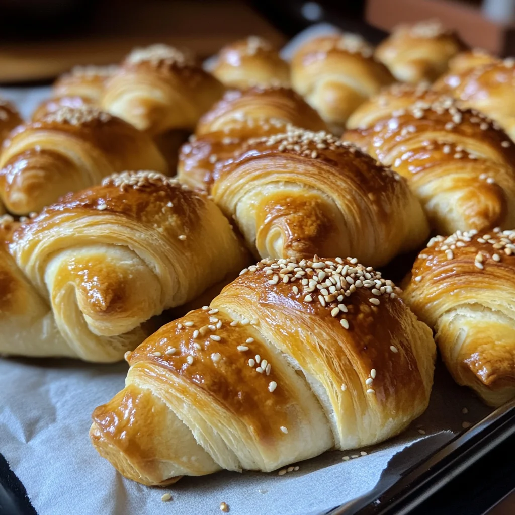 Kiflice Sa Sirom/ Feta Cheese Cresent Rolls